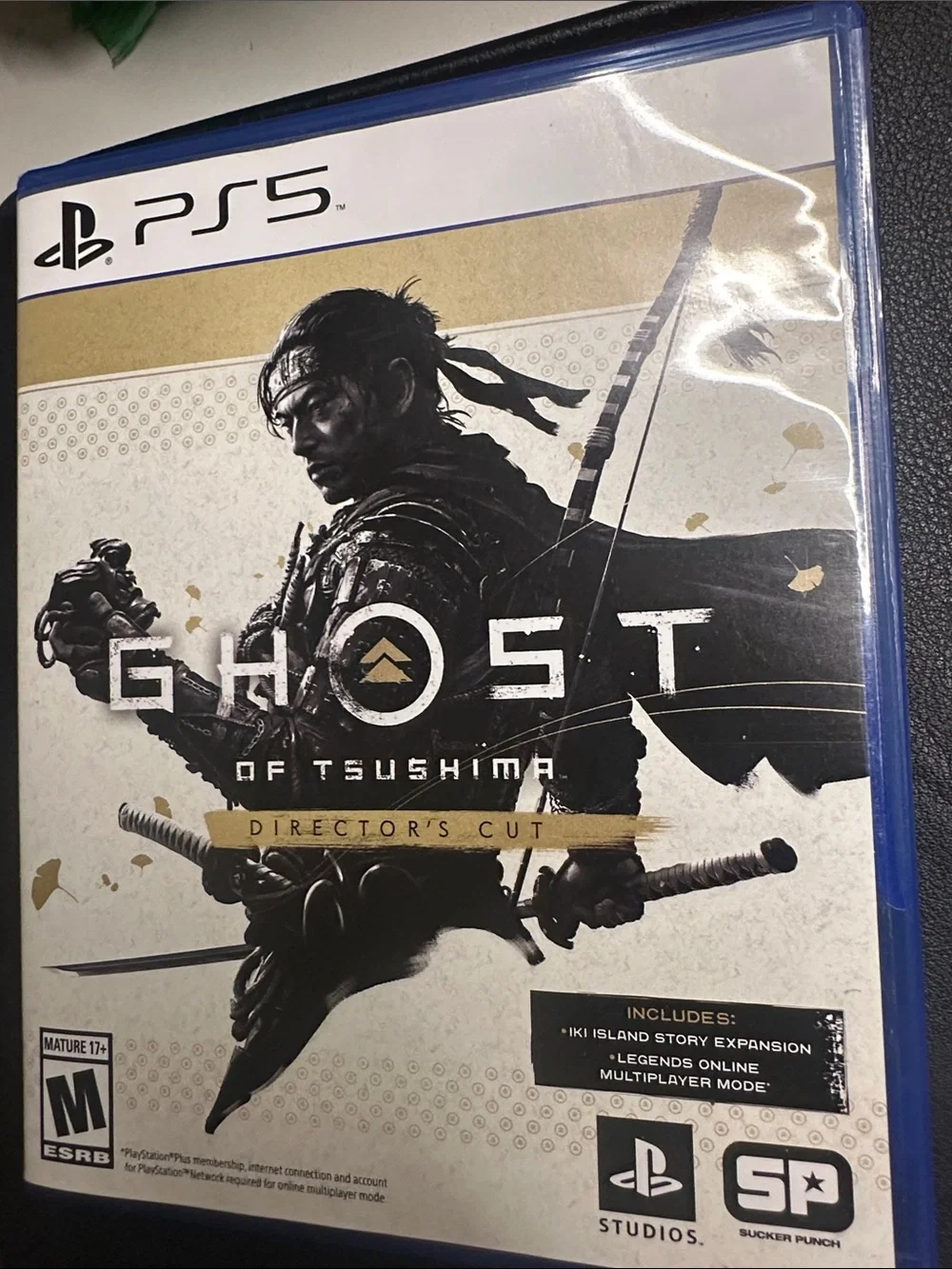 Sony PS5 Ghost of Tsushima Director's Cut - White & Black